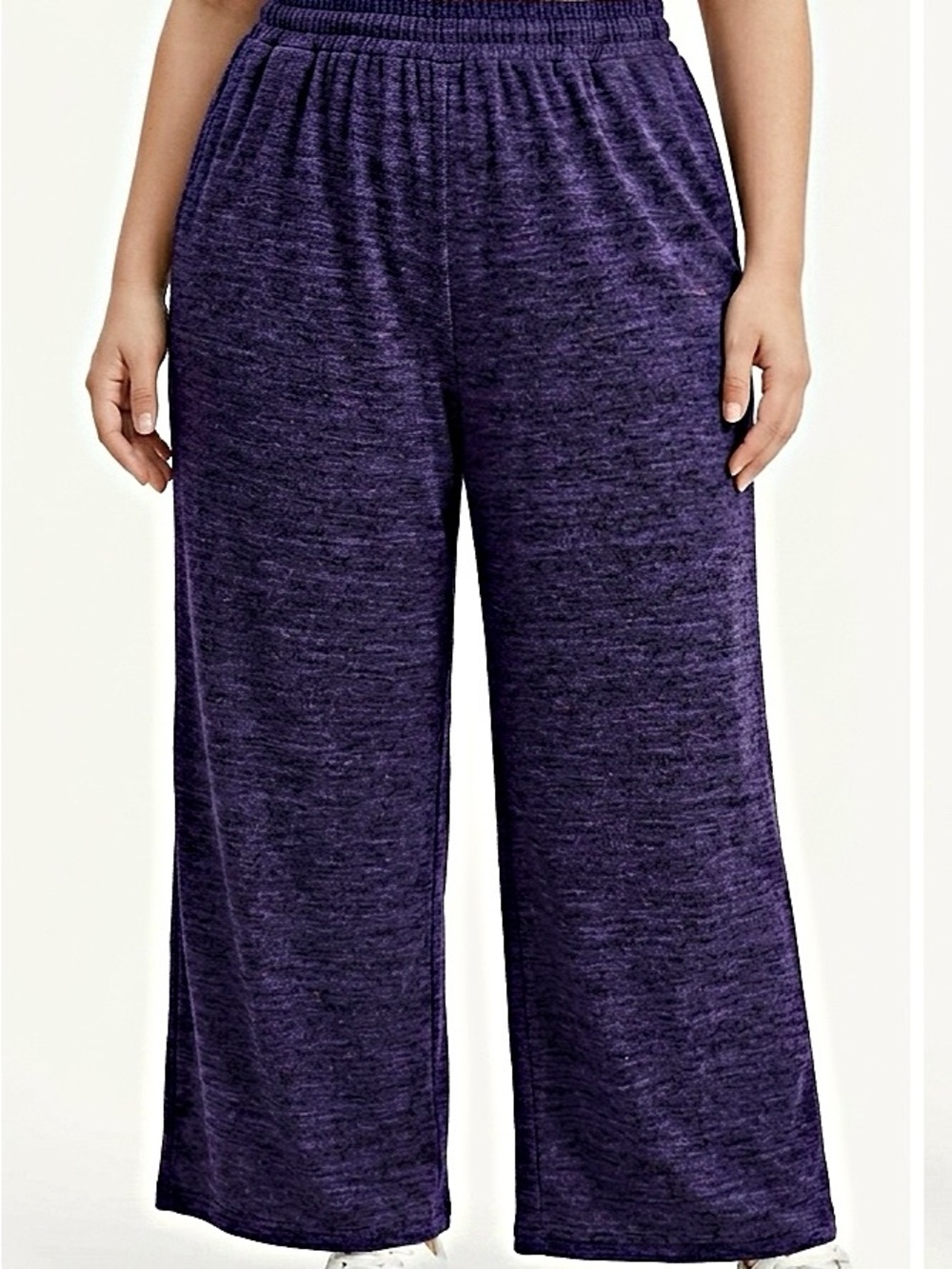 Plus Size 4X 26 Bloomchic Women Soft Comfy Sweatpant straight wide leg pants